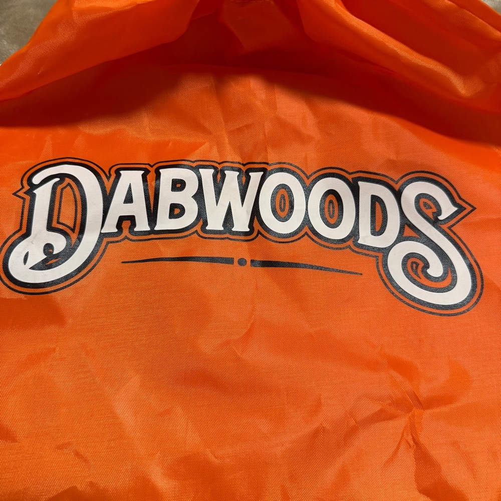 Orange Dabwoods Drawstring Bag, Casual Backpack, Cannabis, Stoner - Picture 4 of 13